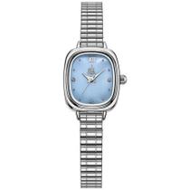 Relógio de quartzo feminino design quadrado moda classica em aço inoxidavel Relógio de quartzo feminino design quadrado moda classica em aço inoxidavel
