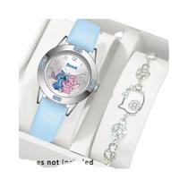 Relógio De Quartzo Feminino Disney Stitch Com Pulseira Hello Kitty E Cinto De Aço De Alta Qualidade
