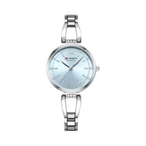 Relógio De Quartzo Feminino Elegante E Impermeável CURREN 9092 Com Pulseira De Aço Inoxidável E
