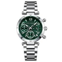 Relógio de Quartzo Feminino Minimalista com Strass Movimento de Quartzo Relógio de Quartzo Feminino Minimalista com Strass Movimento de Quartzo