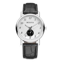 Relógio de quartzo Generic Modia 68 para homens, 40 mm, 9 mm de espessura