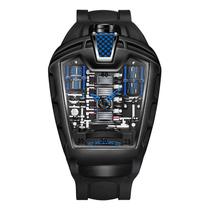 Relógio de quartzo genérico masculino esportivo de 45 mm resistente à água Relógio de quartzo genérico masculino esportivo de 45 mm resistente à água