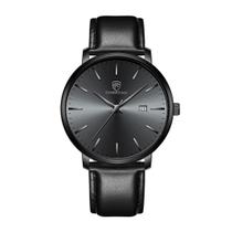 Relógio de quartzo impermeável minimalista CHEETAH preto