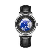 Relógio De Quartzo Luminoso Blue Planet Earth Para Homens LIGE, Relógio De Pulso De Moda Para Relógio De Quartzo Luminoso Blue Planet Earth Para Homens LIGE, Relógio De Pulso De Moda Para