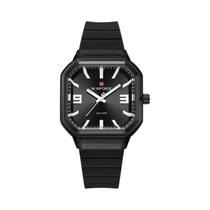 Relógio De Quartzo Luminoso NAVIFORCE Para Mulheres Com Pulseira De Silicone, Display Acrílico