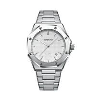 Relógio De Quartzo Masculino À Prova D'Água Com Calendário Luminosa BINBIND 0233, Anel Decorativo