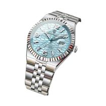 Relógio De Quartzo Masculino À Prova d'Água Com Luminância Em Aço Inoxidável POEDAGAR Luxuoso Com