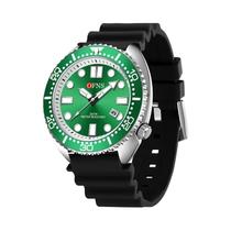 Relógio De Quartzo Masculino À Prova d'Água Com Luz Noturna, Calendário E Pulseira De Silicone,