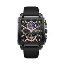 Relógio De Quartzo Masculino À Prova d'Água De Luxo LIGE Foxbox Sport Com Pulseira De Silicone Para Relógio De Quartzo Masculino À Prova d'Água De Luxo LIGE Foxbox Sport Com Pulseira De Silicone Para
