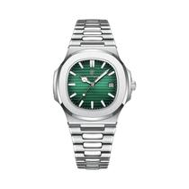 Relógio De Quartzo Masculino À Prova d'Água Em Aço Inoxidável Luminoso POEDAGAR Moda Empresarial