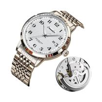 Relógio De Quartzo Masculino À Prova D'Água Que Brilha No Escuro, Design Moderno Com Estrutura