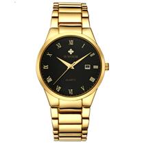 Relógio de Quartzo Masculino com Data automática em Aço Inoxidavel Casual Relógio de Quartzo Masculino com Data automática em Aço Inoxidavel Casual