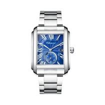 Relógio De Quartzo Masculino Com Pulseira De Aço Inoxidável Prata Moda Simples Negócios CHENXI 8216
