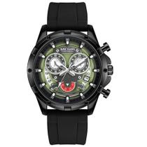 Relógio de quartzo masculino com pulseira de silicone esportivo a prova dagua Relógio de quartzo masculino com pulseira de silicone esportivo a prova dagua