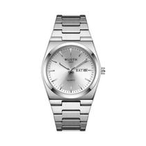 Relógio De Quartzo Masculino De Luxo À Prova d'Água Em Aço Inoxidável Luminoso Com Data E Dia Da Relógio De Quartzo Masculino De Luxo À Prova d'Água Em Aço Inoxidável Luminoso Com Data E Dia Da