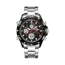 Relógio De Quartzo Masculino De Luxo À Prova d'Água KAT-WACH Com Pulseira De Aço Réplica De Moda