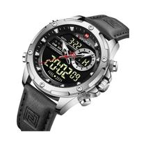 Relógio De Quartzo Masculino De Luxo À Prova D'água NAVIFORCE Relógio De Pulso Esportivo Digital Com