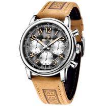 Relógio de Quartzo Masculino Design Esportivo Impermeavel Ponteiros Luminosos