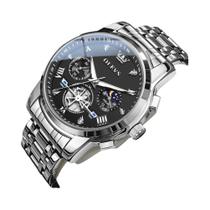 Relógio De Quartzo Masculino Luxuoso À Prova d'Água OLEVS Multifuncional Cronógrafo De Fases Lunares