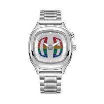 Relógio De Quartzo Masculino Y2K Fashionável Com Display Duplo Luminoso E Estilo Criativo De