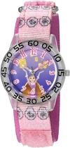 Relógio de quartzo 'Rapunzel' e nylon da Disney Girl, Cor:Roxo (Modelo: W002961)