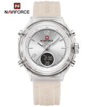 Relógio De Quartzo Unissex Analógico Digital 5Bar Naviforce NF 7109