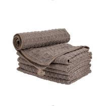Relógio de toalhas de limpeza Barista Micro Cloth, pacote com 6 unidades, marrom