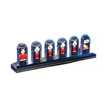 Relógio De Tubo Nixie RGB Com Tela LED IPS Colorida DIY Luz Noturna Analógica Digital Decoração Para