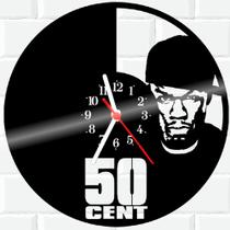 Relógio De Vinil Disco Lp Parede 50 Cent Rap Rapper