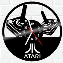 Relógio De Vinil Disco Lp Parede Atari Video Game Jogo