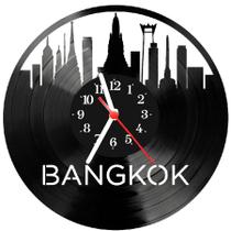 Relógio De Vinil Disco Lp Parede Bangkok