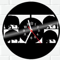 Relógio De Vinil Disco Lp Parede Beatles Banda Rock 10