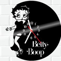 Relógio De Vinil Disco Lp Parede Betty-Boop Desenho 2