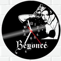 Relógio De Vinil Disco Lp Parede Beyonce Cantora