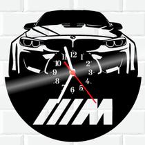 Relógio De Vinil Disco Lp Parede Bmw Carro - RB Criações