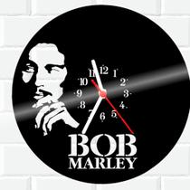 Relógio De Vinil Disco Lp Parede Bob Marley Reggae - RB Criações
