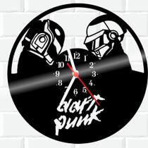 Relógio De Vinil Disco Lp Parede Daft-Punk Banda Musica - 3D Fantasy