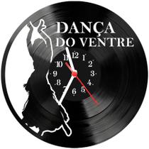 Relógio De Vinil Disco Lp Parede Danca-Do-Ventre