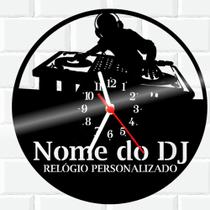 Relógio De Vinil Disco Lp Parede DJ 1