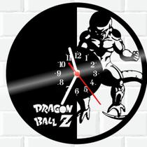 Relógio De Vinil Disco Lp Parede Dragon-Ball Z 3