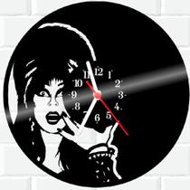 Relógio De Vinil Disco Lp Parede Elvira Rainha das Trevas 1