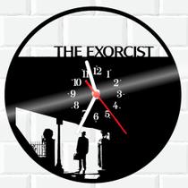 Relógio De Vinil Disco Lp Parede Exorcista Filme Terror