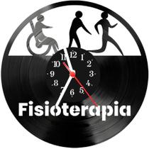 Relógio De Vinil Disco Lp Parede Fisioterapia