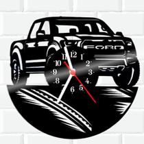 Relógio De Vinil Disco Lp Parede Ford Carro - RB Criações