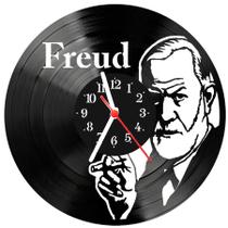 Relógio De Vinil Disco Lp Parede Freud - 3D Fantasy