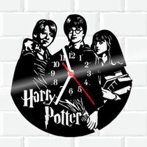 Relógio De Vinil Disco Lp Parede Harry-Potter HP 1