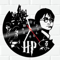 Relógio De Vinil Disco Lp Parede Harry-Potter HP 5 - 3D Fantasy