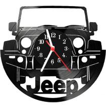 Relógio De Vinil Disco Lp Parede Jeep - 3D Fantasy