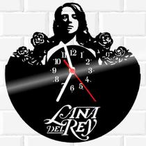 Relógio De Vinil Disco Lp Parede Lana Del Rey Musica