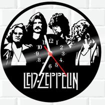 Relógio De Vinil Disco Lp Parede Led-Zeppelin Rock 4 - 3D Fantasy